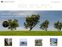 Tablet Screenshot of everett-mead.co.uk